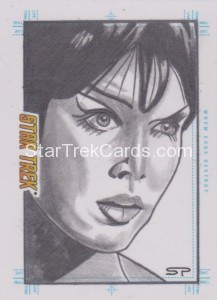 Star Trek The Original Series Portfolio Prints Trading Card Sketch Whom Gods Destroy