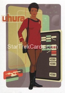 Star Trek The Original Series Portfolio Prints Trading Card U4