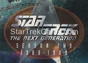 Star Trek The Next Generation Season Two Trading Card 113