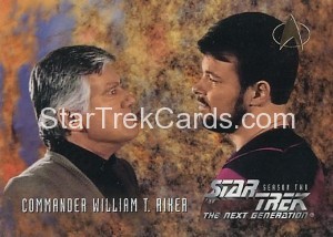 Star Trek The Next Generation Season Two Trading Card 127