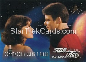 Star Trek The Next Generation Season Two Trading Card 129