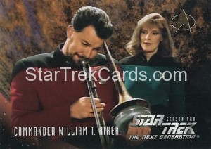 Star Trek The Next Generation Season Two Trading Card 130