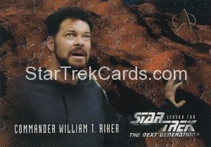 Star Trek The Next Generation Season Two Trading Card 134