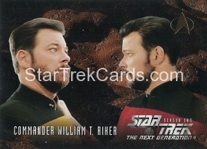 Star Trek The Next Generation Season Two Trading Card 135