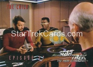 Star Trek The Next Generation Season Two Trading Card 138