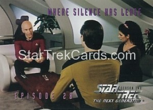 Star Trek The Next Generation Season Two Trading Card 141