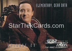 Star Trek The Next Generation Season Two Trading Card 142