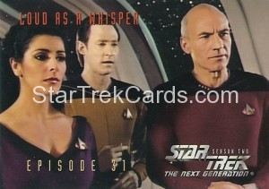 Star Trek The Next Generation Season Two Trading Card 150