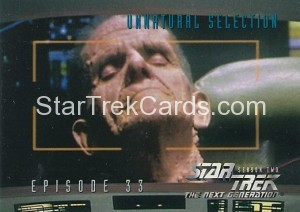 Star Trek The Next Generation Season Two Trading Card 154