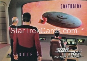 Star Trek The Next Generation Season Two Trading Card 166