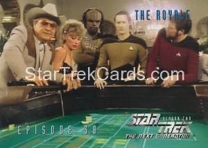 Star Trek The Next Generation Season Two Trading Card 171