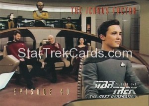 Star Trek The Next Generation Season Two Trading Card 177