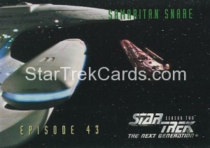 Star Trek The Next Generation Season Two Trading Card 184