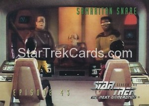 Star Trek The Next Generation Season Two Trading Card 185