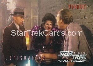 Star Trek The Next Generation Season Two Trading Card 192