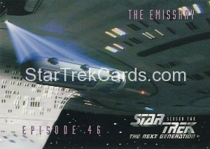 Star Trek The Next Generation Season Two Trading Card 193