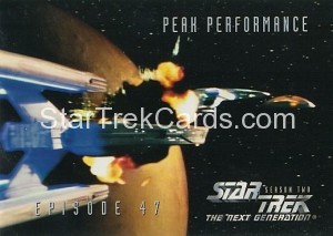 Star Trek The Next Generation Season Two Trading Card 198