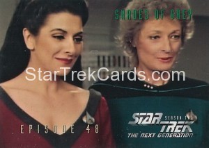 Star Trek The Next Generation Season Two Trading Card 201