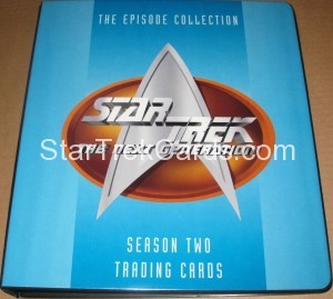 Star Trek The Next Generation Season Two Trading Card Binder