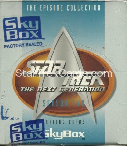 Star Trek The Next Generation Season Two Trading Card Box