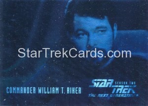 Star Trek The Next Generation Season Two Trading Card HG4