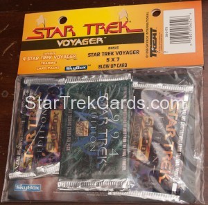 Star Trek Voyager Season One Series One Trading Card Multi Pack Back