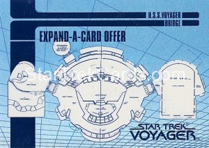 Star Trek Voyager Season One Series One Trading Card X 2