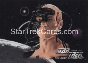 Star Trek The Next Generation Season Four Trading Card 313