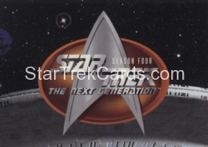 Star Trek The Next Generation Season Four Trading Card 314