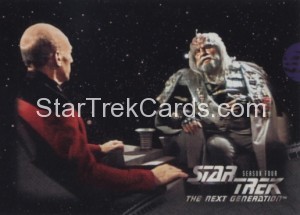 Star Trek The Next Generation Season Four Trading Card 315