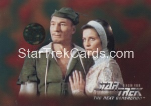 Star Trek The Next Generation Season Four Trading Card 319