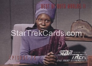 Star Trek The Next Generation Season Four Trading Card 323