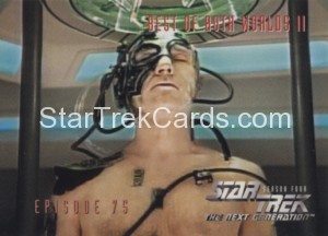 Star Trek The Next Generation Season Four Trading Card 324