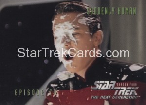Star Trek The Next Generation Season Four Trading Card 327
