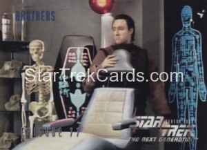 Star Trek The Next Generation Season Four Trading Card 329