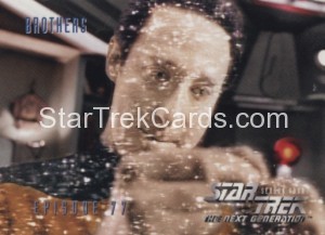 Star Trek The Next Generation Season Four Trading Card 330