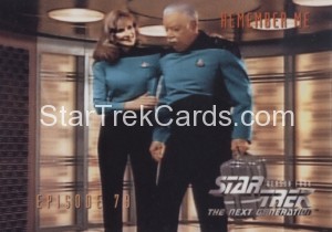 Star Trek The Next Generation Season Four Trading Card 334