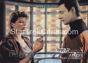 Star Trek The Next Generation Season Four Trading Card 338