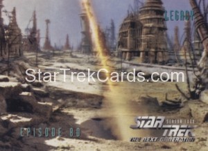 Star Trek The Next Generation Season Four Trading Card 339