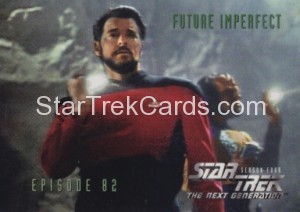 Star Trek The Next Generation Season Four Trading Card 343