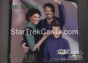 Star Trek The Next Generation Season Four Trading Card 345