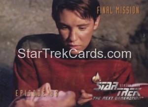 Star Trek The Next Generation Season Four Trading Card 348