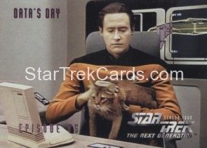 Star Trek The Next Generation Season Four Trading Card 352