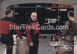 Star Trek The Next Generation Season Four Trading Card 355