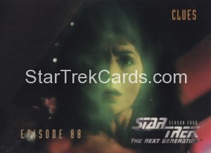 Star Trek The Next Generation Season Four Trading Card 363