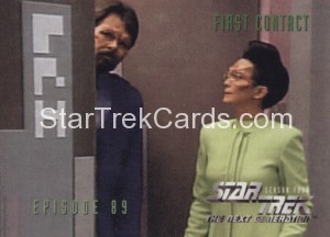 Star Trek The Next Generation Season Four Trading Card 365