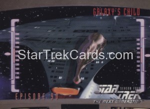 Star Trek The Next Generation Season Four Trading Card 368