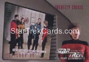 Star Trek The Next Generation Season Four Trading Card 373