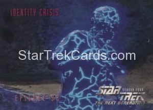 Star Trek The Next Generation Season Four Trading Card 375