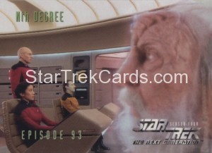 Star Trek The Next Generation Season Four Trading Card 378